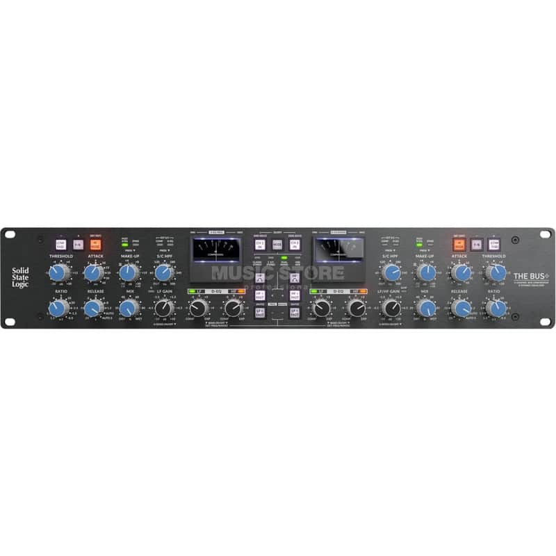 Solid State Logic The Bus+ Stereo Rackmount Compressor 2022 - Present - Black image 1