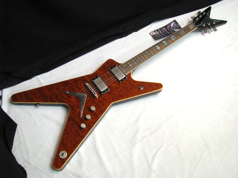 Dean ML Exotic Bubinga electric Guitar- made in Korea - Mahogany
