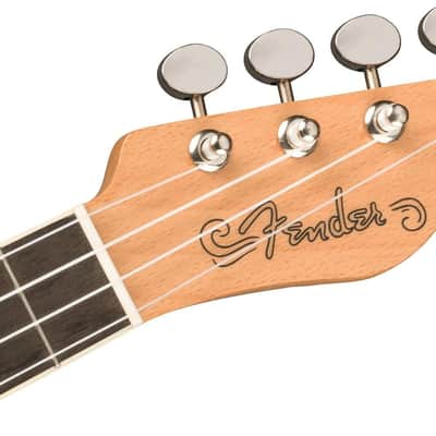 Fender Fullerton Tele Uke, Black image 2