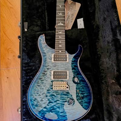 PRS Custom 24 10 Top Cobalt Blue Stained Maple Neck image 8