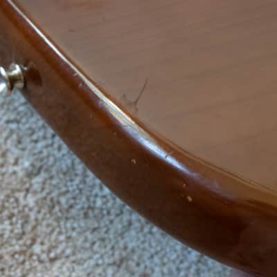 Left Handed rare Fender Precision Bass 1977-78 Walnut Mocha w Fender case completely original image 20