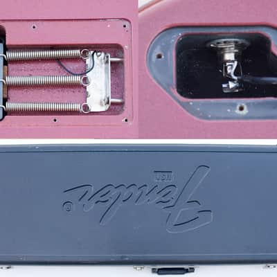 Fender Performer 1985 Burgundy Mist MIJ Made in Japan System One Tremolo OHSC Trem Arm included image 10