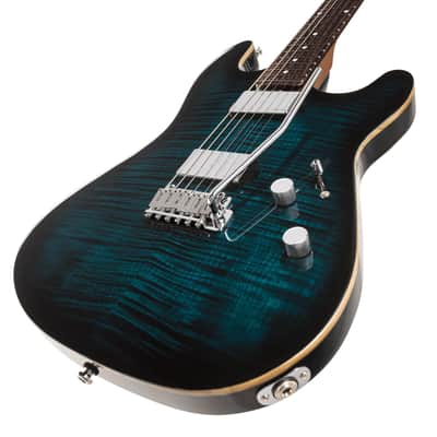 Sterling by Music Man Sabre, Deep Blue Burst image 3