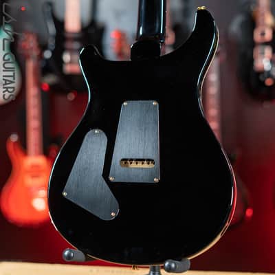 PRS Custom 24 10 Top Purple Iris w/ Black Burst & Back image 9