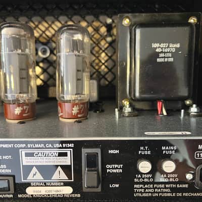 Rivera KR7 120 watt 3-channel Mick Thomson Signature Amp 2008 - Black image 10