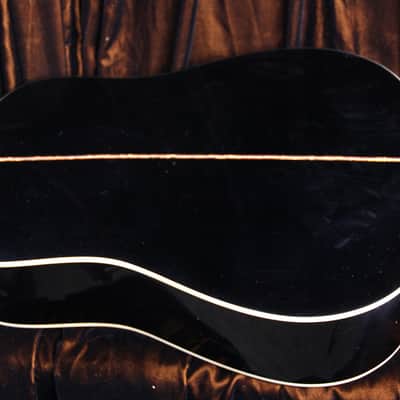Barcelona Hancrafted Acoustic Guitar- Black Finish with Case image 8