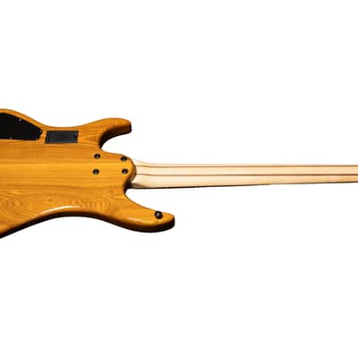 BootLegger Guitar Absinthe 30 inch scale 5 String Bass Headless 2026 - Honey Gloss image 6