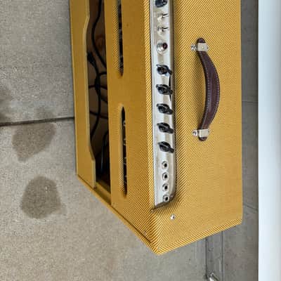 Fender '57 Twin-Amp Reissue 40-Watt 2x12" Guitar Combo 2004 - 2011 - Lacquered Tweed image 10