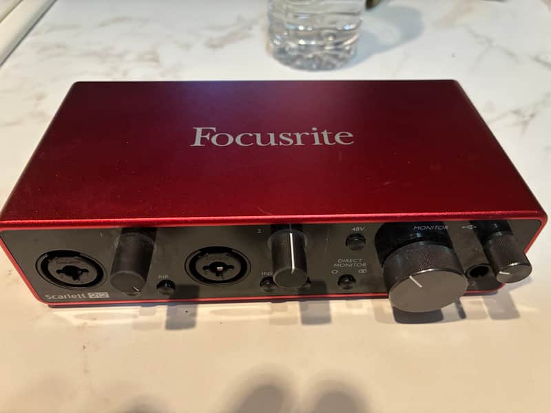 Focusrite Scarlett 2i2 3rd Gen USB Audio Interface 2019 - Present - Red / Black image 1