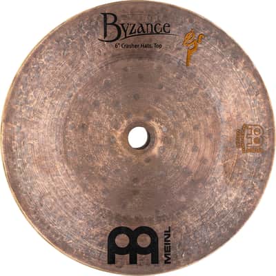 Meinl 6/6" Byzance Benny Greb Crasher Hi-Hat Cymbals (Pair)