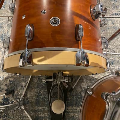 Gretsch Brooklyn Bop Kit (Jazz Sizes) 12/14/18/5x14 Satin Burnt Orange image 3