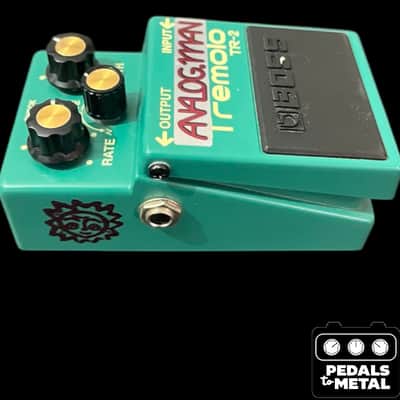 Analogman Boss TR-2 Tremolo with Mod 2010s - Green - X13671 image 5
