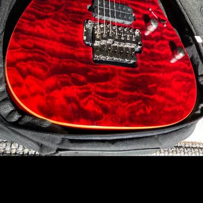 Ibanez RG925QMF-RDT Premium 7-String Guitar (Red Desert) image 2