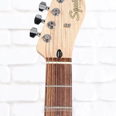 Squier Affinity Series Telecaster Thinline Electric Guitar - Olympic White with Laurel Fingerboard (TeleTLAFOWd4) image 5
