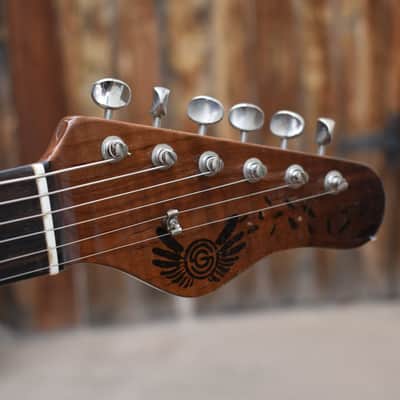 Scero Guitars Taglio KILLER relic Tele  Roasted body &  Neck BRAZILIAN slab board/ AAA Flame maple image 11