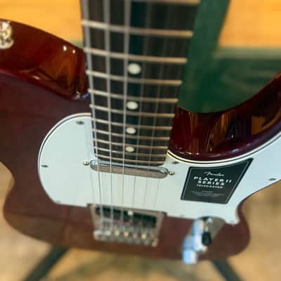 2026 Fender Player II Telecaster Mexi Electronic Guitar Transparent Cherry image 7