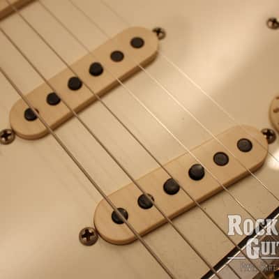 Fender  Stratocaster 1955 WW10 Wildwood Heavy Relic Ebony Custom Shop  2020 image 11