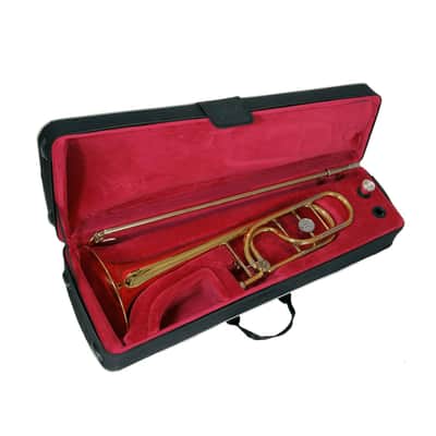 John Packer JP233Rath Key of Bb/F Bass Trombone w/Lightweight Case, Mouthpiece & Maintenance Pack image 6