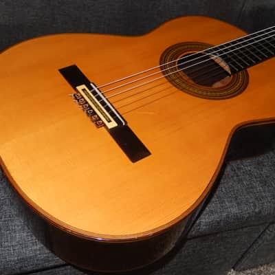 YUKINOBU CHAI CUSTOM 1989 - ROBERT BOUCHET CLASS CLASSICAL CONCERT GUITAR - SPRUCE/BRAZILIAN ROSEWOOD image 6