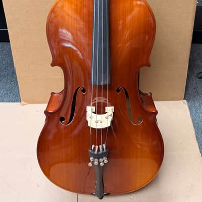 Lidl Model 40/1 3/4 Cello – Made in Czech Republic – Outfit w/ Bag, 2 Bows & Rosin – Ready to Play image 3