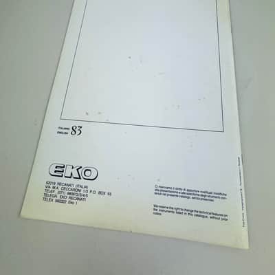 Eko EKO Dealer Literature Pack 1982-83 image 3