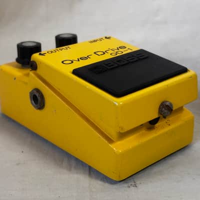 Boss OD-1 Over Drive Metal Screw JRC 4558D CHIP Made in Japan image 4