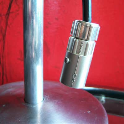 Vintage 1950's General Electric 97U20 / Shure 510C controlled reluctance microphone Hi Z w stand image 8