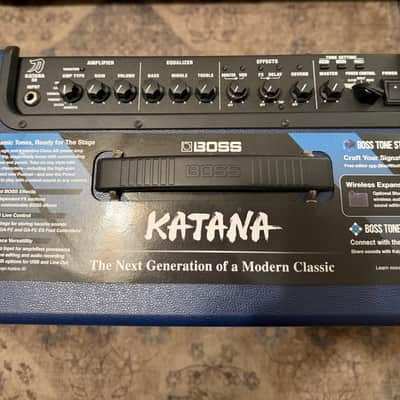 Boss Katana-50 Gen 3 50-Watt 1x12" Digital Modeling Guitar Combo 2024 - Present Black image 3