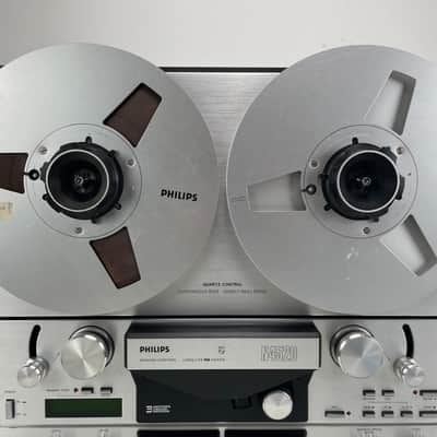 Philips - N4520 Reel-to-Reel Tape Recorder – 1/4 Inch – 4 Track image 5