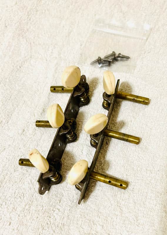 Harmony/Kay Vintage tuning machine set 50’s - Metal image 1