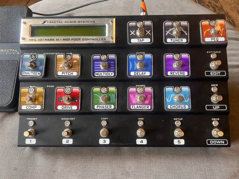 Fractal Audio Systems MFC-101 Mark III MIDI Foot Controller & | Reverb