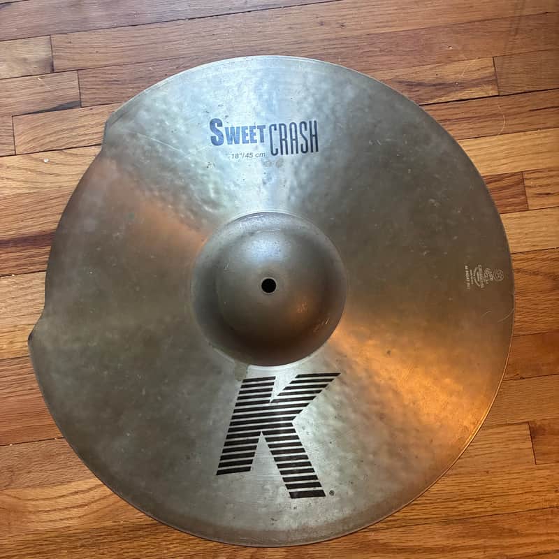 Scalloped Zildjian 18" K Series Sweet Crash Cymbal 2018 - Present - Traditional image 1