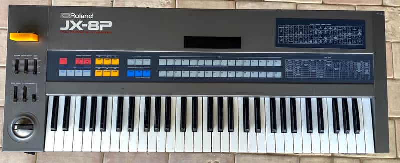 Roland JX-8P with Rare Multi-Memory Bank Cartridge image 1