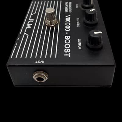 Roger Mayer Voodoo Boost Classic 2000s - Black X8381 image 4