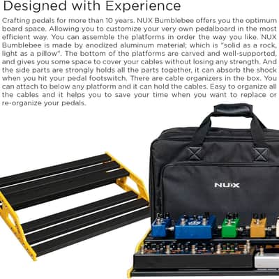 NUX Bumblebee Guitar Pedal Board, Large image 2