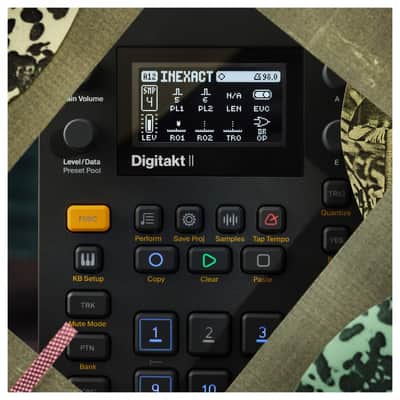 Elektron Digitakt II 16-track Stereo Drum Computer and Sampler 2025 - BLACK image 5