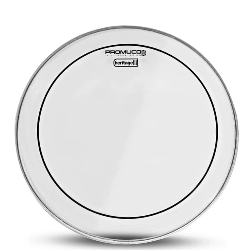 Promuco Heritage Tom Drumhead 2-Ply Oil-Filled Clear - 16" image 1
