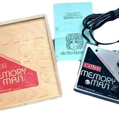 Electro-Harmonix Deluxe Memory Man Reissue 1996 - 2007 - Silver image 1