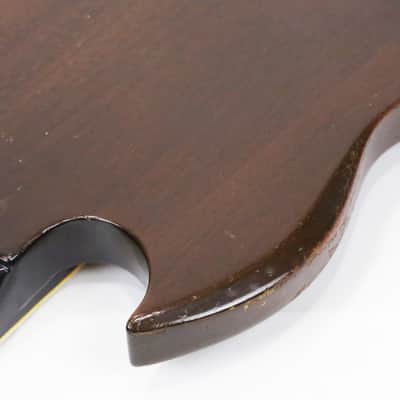 1972 Gibson SG Standard Walnut Body Factory Bigsby Deluxe Model Vintage Electric Guitar Husk Neck & Body Only for Project Repair Restoration image 14