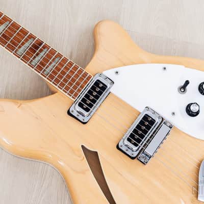 1995 Rickenbacker 360 Semi-Hollow Guitar Mapleglo, Mint Condition w/ Case, Hangtags image 7