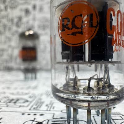 RCA 5814A / 12AU7 Balanced Preamp Factory Set Same Codes 1965 - Tested image 12