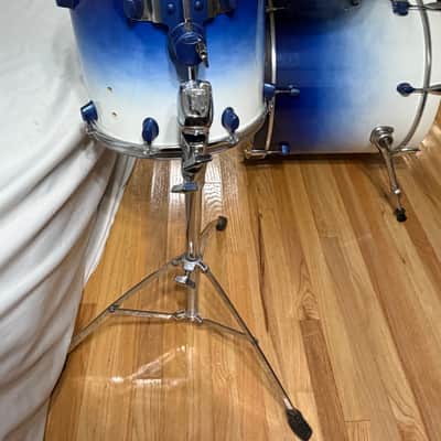 Mapex Pro M Blue & White Fade Drum Set image 19