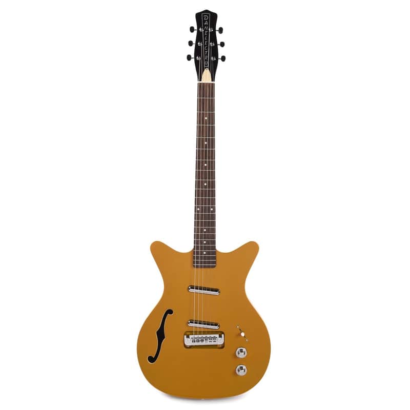 Danelectro Fifty Niner Electric Guitar, Gold Top image 1