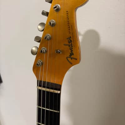 2023 Fender Custom Shop '60s Reissue Stratocaster Heavy Relic - Olympic White over 3TSB - HSC,COA, All CC image 2