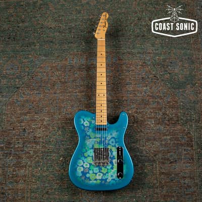 2015 Fender Classic '69 reissue Blue Flower Telecaster Made in Japan image 2