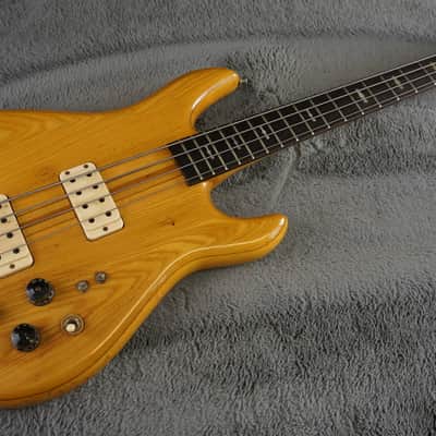 Greco GOB-900 Bass Made in Japan Natural Ash Neck-Through Bass image 4