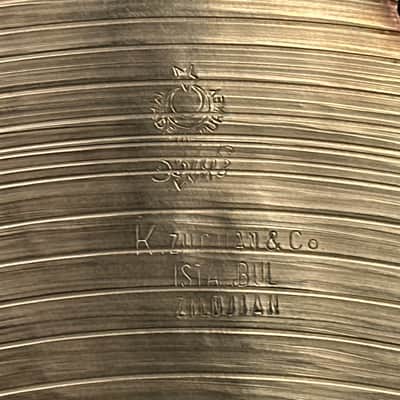 18" K. Zildjian Istanbul 1960s New Stamp Sizzle Crash Ride Cymbal 1677g *Video Demo* image 5