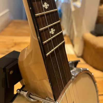 Gold Tone MM-150 White Ladye Maple Mountain Openback 5-String Banjo 2010s - Natural image 2