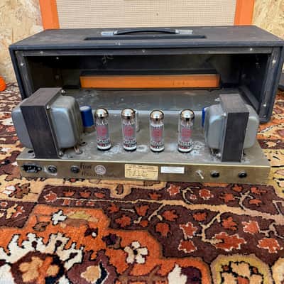 Vintage 1969 1970 Simms Watts AP100 MK1 100w Valve Amplifier Head 1970s image 15