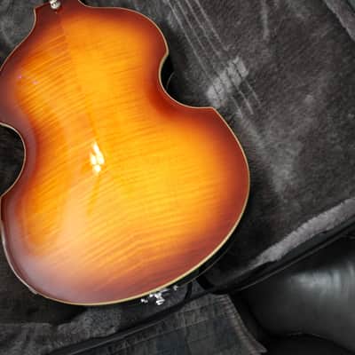Epiphone Viola Bass with Epiphone Hard case - Vintage Sunburst image 7